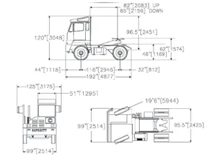 Model TJ5000 blueprint